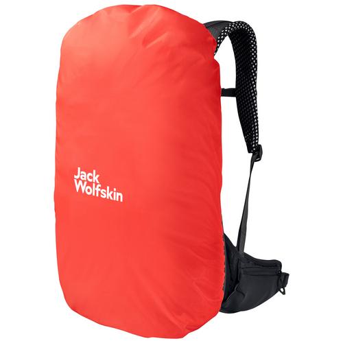 Rückansicht von Jack Wolfskin Fahrradrucksack Flash Black