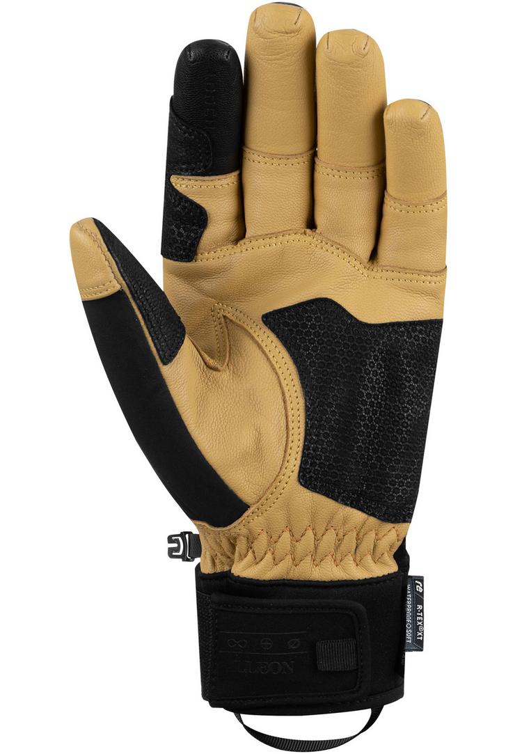 Reusch Reusch Lleon R-TEX&reg; XT Handschuh - 7490 black / camel - 0 | SportScheck