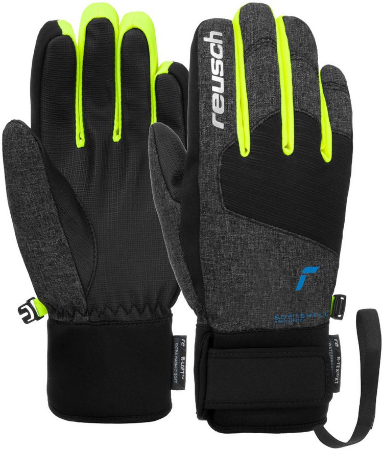 Reusch Reusch Simon R-TEX&reg; XT Junior Handschuh Kinder - 7008 blck melan/blck/safe yell - 0 | SportScheck