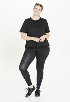 Rückansicht von Q by Endurance NELLA W SS Laufshirt Damen 1001 Black