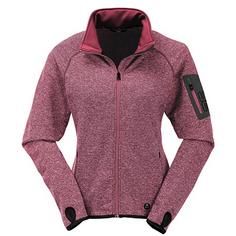 Maul Sport Megastretch Gratlspitze II Fleecejacke Damen Beere