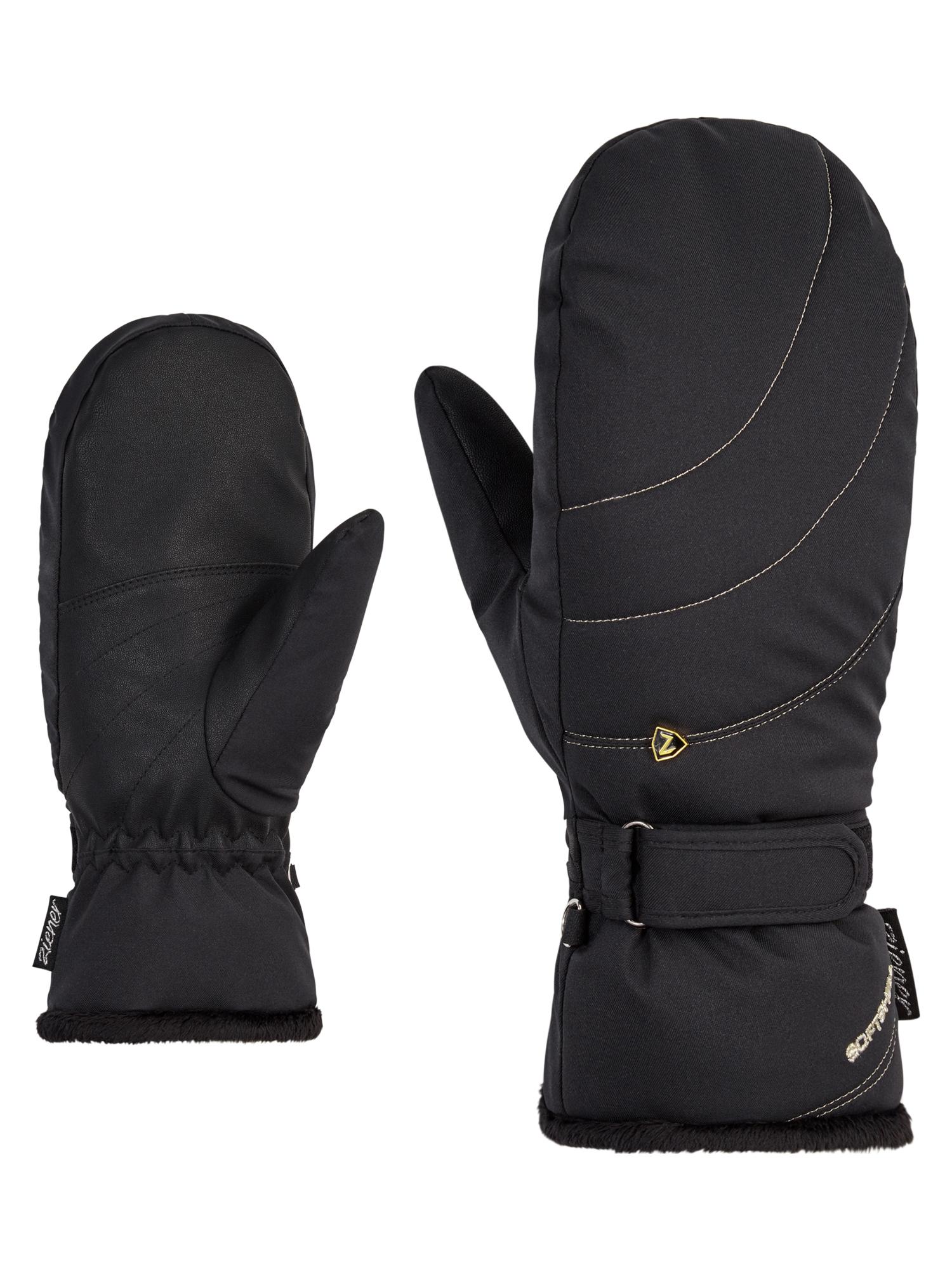 Ziener KAHLIA PR MITTEN Outdoorhandschuhe Damen black.gold art