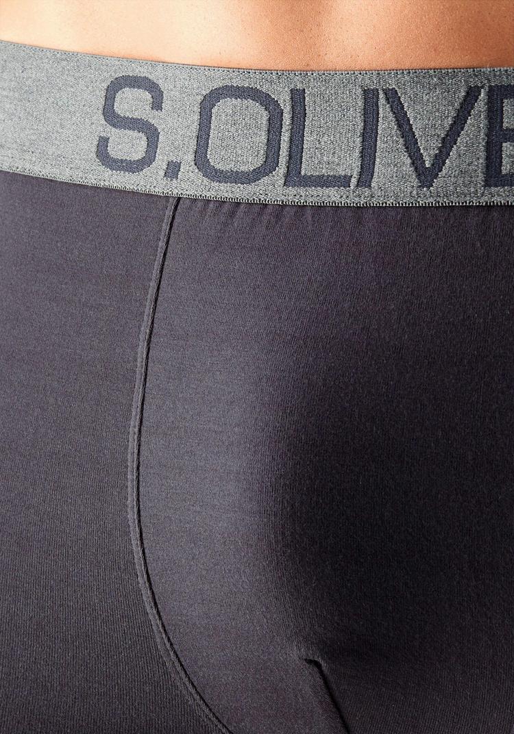 S.OLIVER S.OLIVER Boxer Unterhose Herren - bordeaux - marine - khaki - anthrazit - 2 | SportScheck