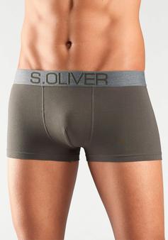 Rückansicht von S.OLIVER Hipster Hipster Herren khaki bordeaux blau anthrazit
