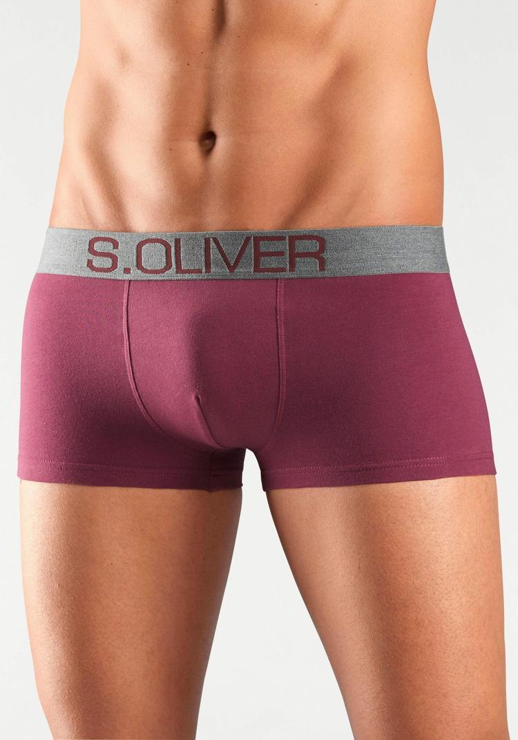 S.OLIVER S.OLIVER Hipster Unterhose Herren - khaki - bordeaux - blau - anthrazit - 2 | SportScheck