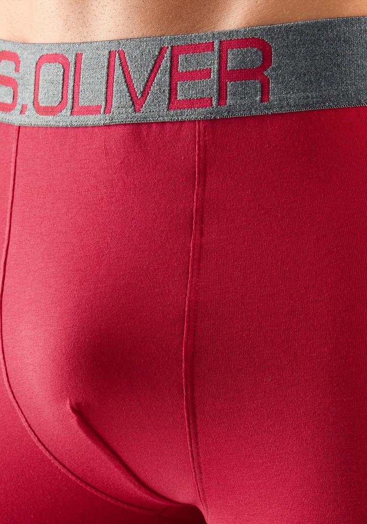 S.OLIVER S.OLIVER Boxer Unterhose Herren - petrol - schwarz - blau - rot - 0 | SportScheck