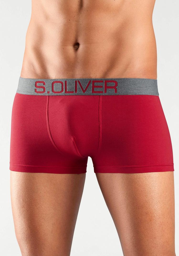 S.OLIVER S.OLIVER Hipster Unterhose Herren - rot - petrol - blau - schwarz - 2 | SportScheck