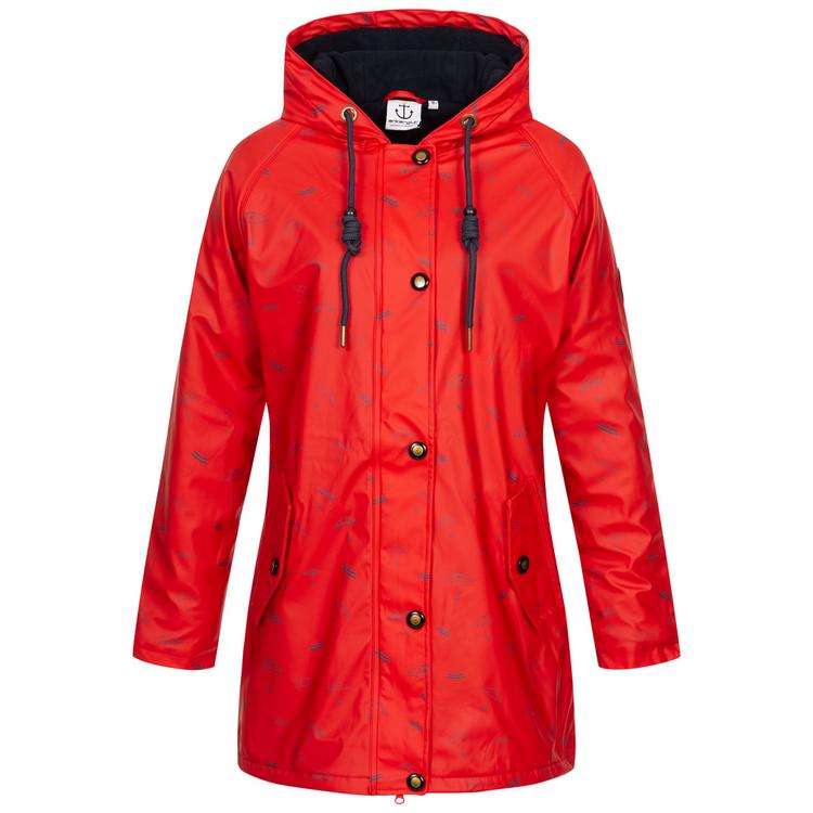 ANKERGLUT ANKERGLUT ANKERGLUTMEER Regenjacke Damen - red - 0 | SportScheck