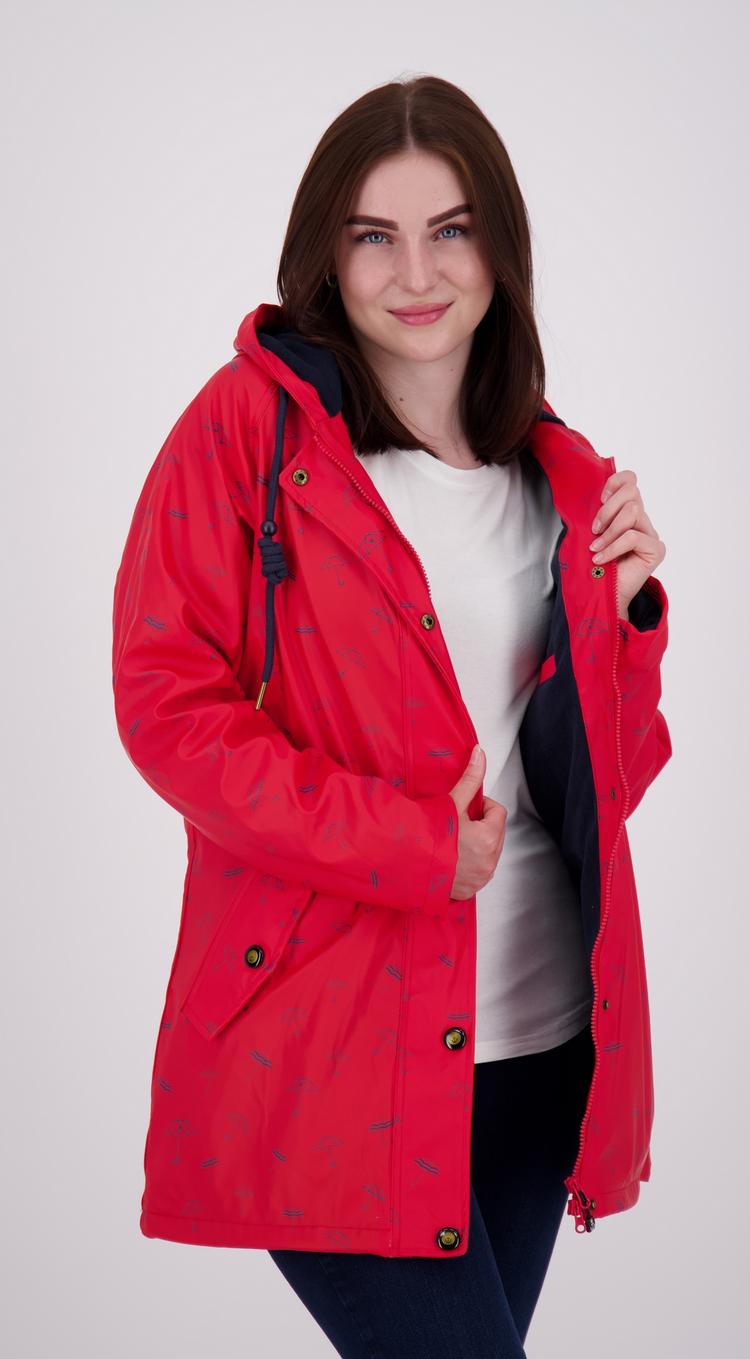 ANKERGLUT ANKERGLUT ANKERGLUTMEER Regenjacke Damen - red - 4 | SportScheck