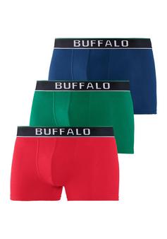 Buffalo Boxer Boxershorts Herren rot grün blau