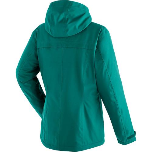 Rückansicht von Maier Sports Lisbon Winterjacke Damen Tannengrün211