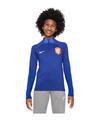 Nike Niederlande Strike Drill Top Kids Funktionssweatshirt Kinder - blau