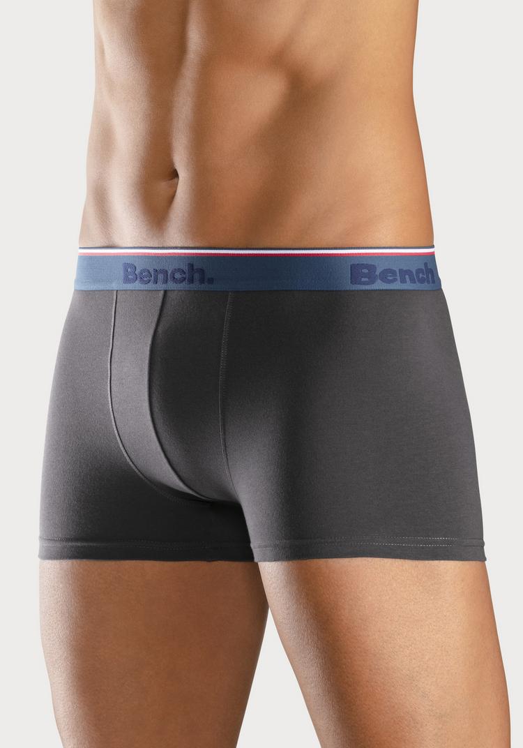 Bench Bench Boxer Unterhose Herren - rot - blau - anthrazit - schwarz - 5 | SportScheck