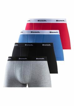 Bench Boxershorts Boxershorts Herren royalblau, grau-meliert, rot, schwarz