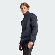 Rückansicht von adidas Tiro Half-Zip Fleece Sweatshirt Sweatshirt Herren Carbon