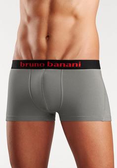 Rückansicht von BRUNO BANANI Boxershorts Boxershorts Herren grau, türkis, schwarz, petrol