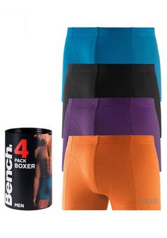Bench Boxer Boxershorts Herren schwarz türkis orange lila