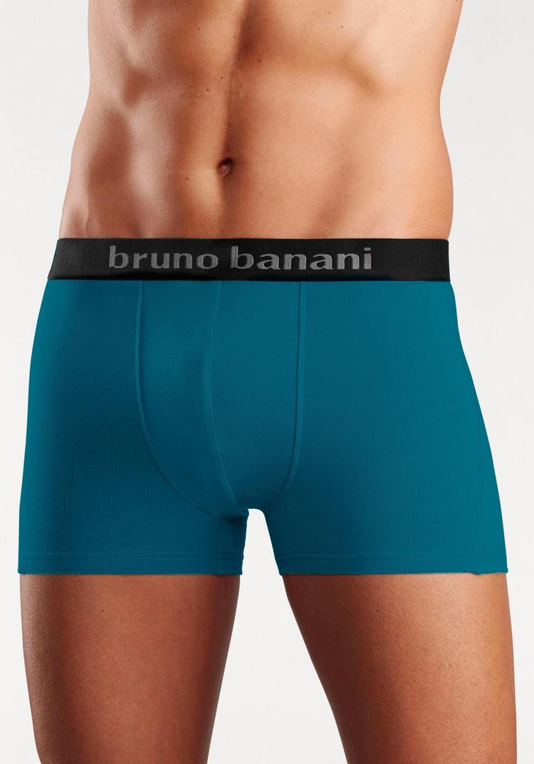 BRUNO BANANI BRUNO BANANI Boxer Unterhose Herren - grau - t&uuml;rkis - schwarz - petrol - 4 | SportScheck