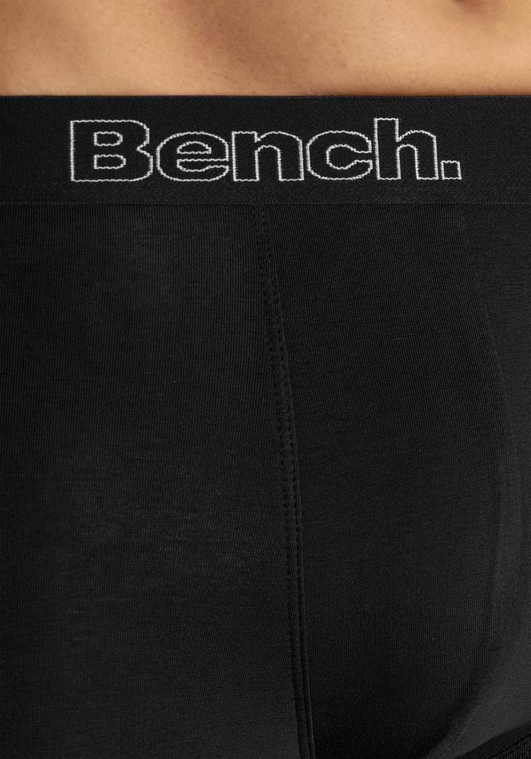 Bench Bench Langer Boxer Unterhose Herren - schwarz - blau - 1 | SportScheck