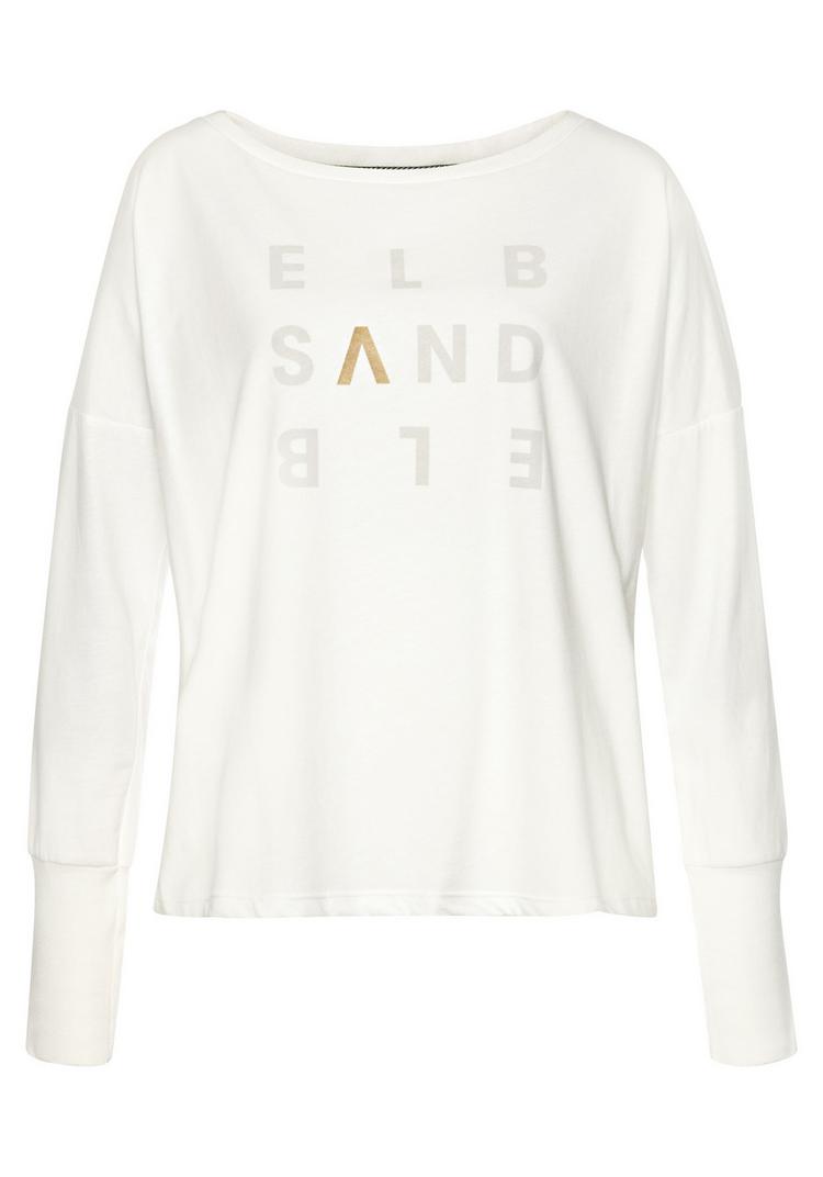 ELBSAND ELBSAND Longsleeve Longshirt Damen - wei&szlig; - 0 | SportScheck