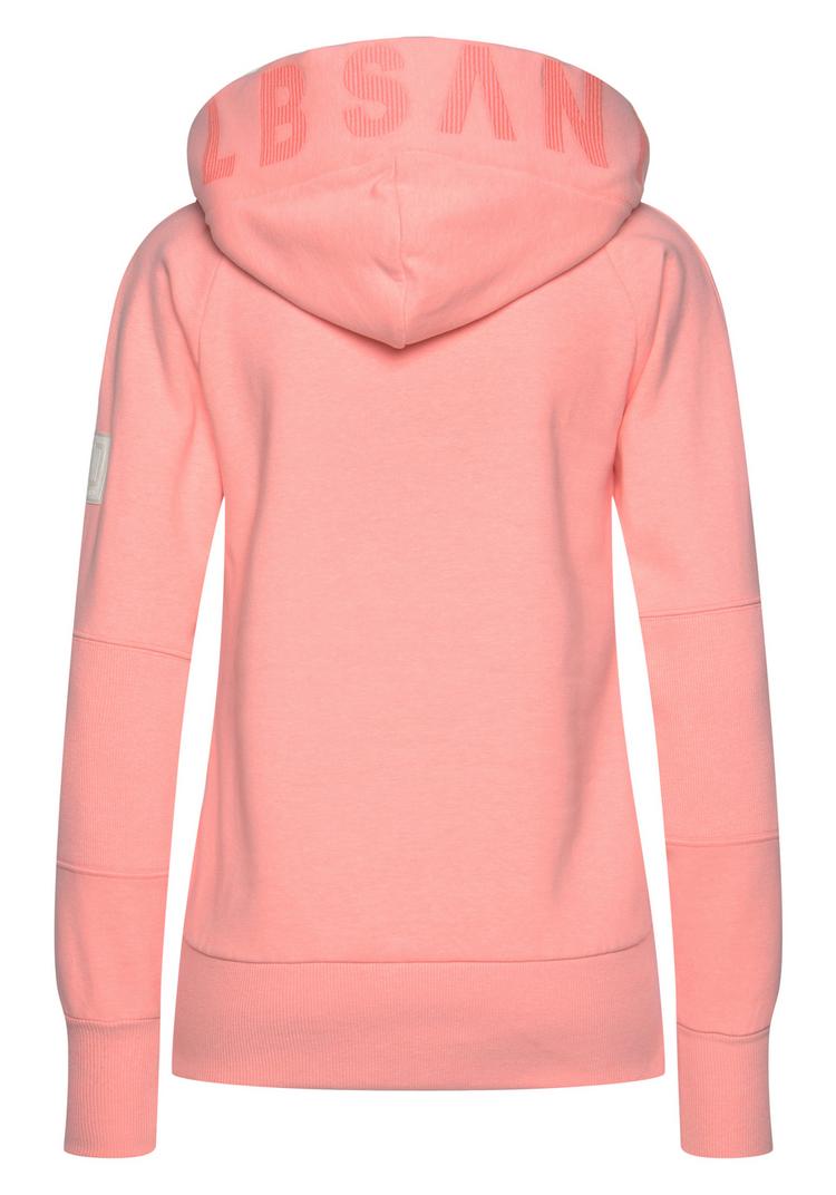 ELBSAND ELBSAND Kapuzensweatjacke Sweatjacke Damen - koralle meliert - 0 | SportScheck