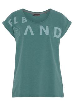 ELBSAND T-Shirt T-Shirt Damen petrol