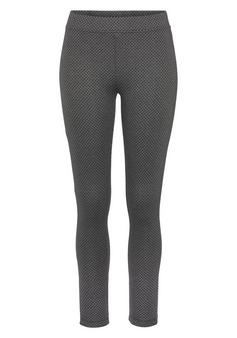 Lascana Leggings Leggings Damen grau