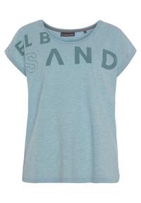 ELBSAND T-Shirt T-Shirt Damen - t&uuml;rkis