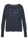 ELBSAND Longsleeve Longshirt Damen - marine