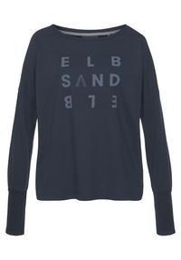 ELBSAND Longsleeve Longshirt Damen - marine
