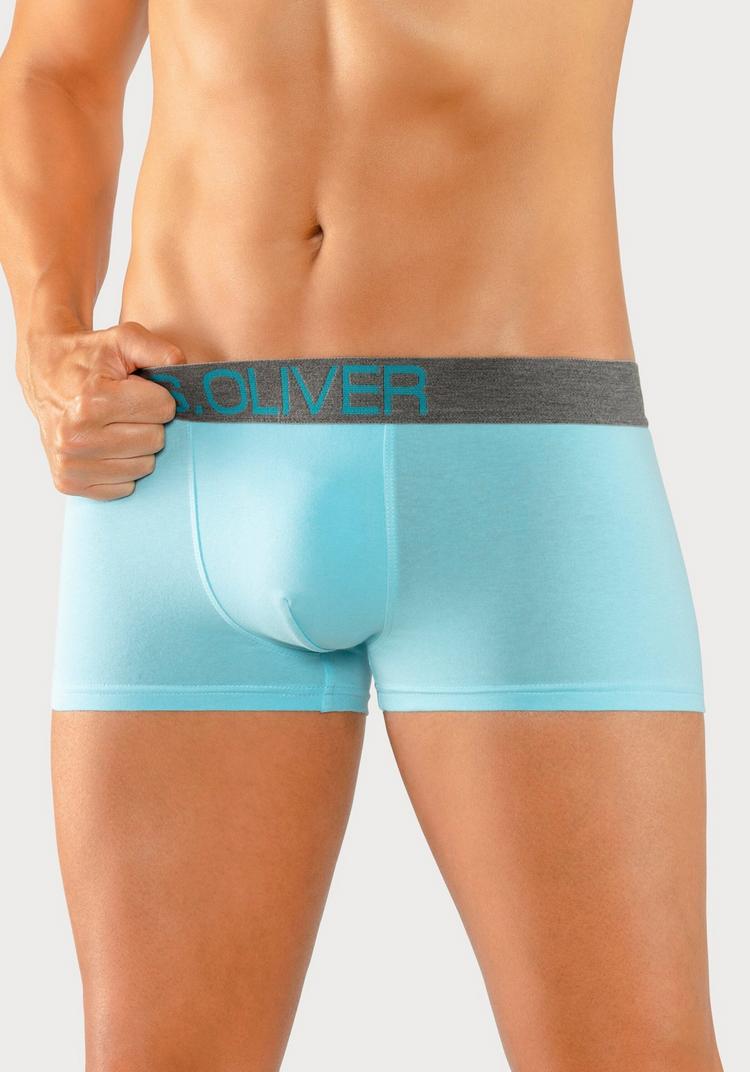 S.OLIVER S.OLIVER Hipster Unterhose Herren - t&uuml;rkis - hellblau - marine - k&ouml;nogsblau - 2 | SportScheck