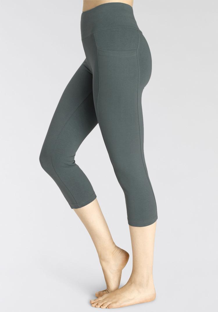 Vivance Vivance Caprileggings Tights Damen - gr&uuml;n - 0 | SportScheck