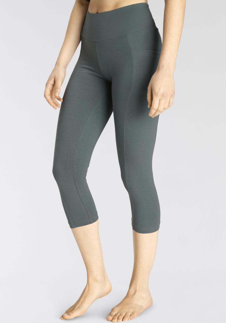 Vivance Vivance Caprileggings Tights Damen - gr&uuml;n - 1 | SportScheck