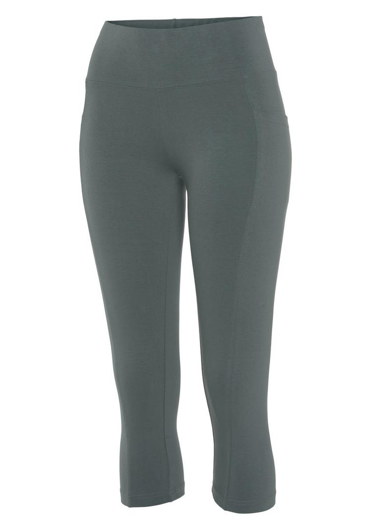 Vivance Vivance Caprileggings Tights Damen - gr&uuml;n - 2 | SportScheck
