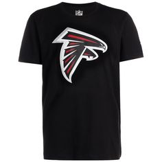 Fanatics NFL Crew Atlanta Falcons T-Shirt Herren schwarz / rot