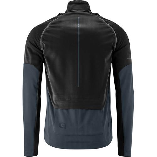 Rückansicht von Gonso Canosio Fahrradjacke Herren Schwarz