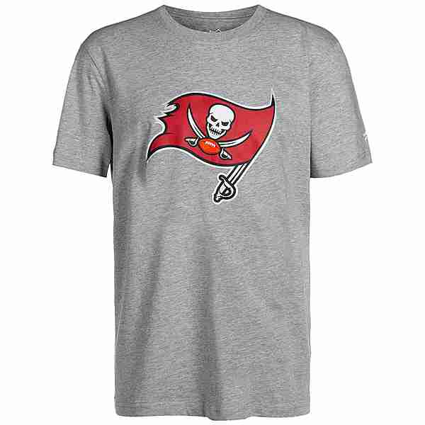 Fanatics NFL Crew Tampa Bay Buccaneers T-Shirt Herren grau / rot