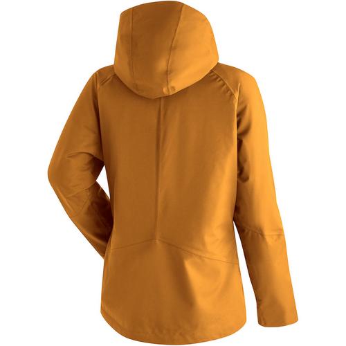 Rückansicht von Maier Sports Solo Tipo Fleecejacke Damen Cognac