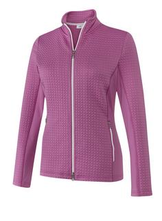 Rückansicht von JOY sportswear SOLVEIG Trainingsjacke Damen magenta