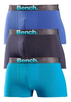 Bench Boxer Boxershorts Herren türkis, marine, blau