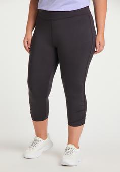 Rückansicht von VENICE BEACH Curvy Line Arlington 3/4-Tights Damen obsidian