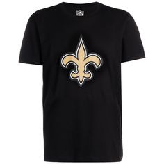 Fanatics NFL Crew New Orleans Saints T-Shirt Herren schwarz
