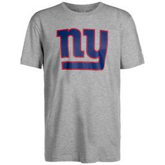 Fanatics NFL Crew New York Giants T-Shirt Herren grau / dunkelblau
