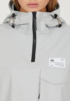 Rückansicht von SOS Noosa Softshelljacke Damen 1053 Harbor Mist