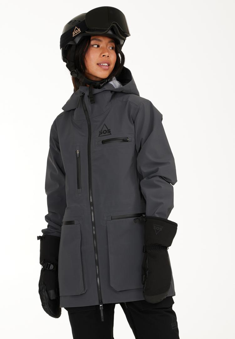 SOS SOS Silverton Skijacke Damen - 1051 Asphalt - 1 | SportScheck