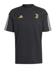 adidas Juventus Turin T-Shirt Fanshirt schwarz