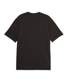 Rückansicht von PUMA BVB Dortmund FtblCulture T-Shirt Fanshirt schwarz