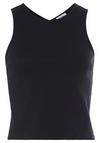 S.OLIVER Ripptanktop Funktionstank Damen - schwarz