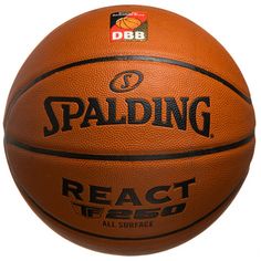 SPALDING DBB React TF-250 Basketball Herren orange