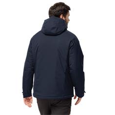 Rückansicht von Jack Wolfskin TROPOSPHERE INS JKT M Funktionsjacke Herren night blue